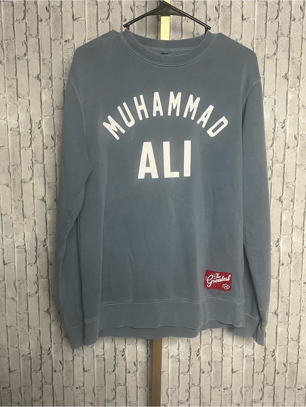 RUDIS Muhammad Ali "The Greatest" Heritage Crewneck Sweatshirt size small